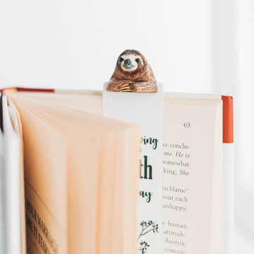 "Sloth" Bookmark for a handmade book, a unique gift for a book lover