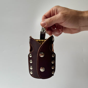 Leather blazer key case, Leather key holder, Keys purse, Key organiser, handmade leather key holder